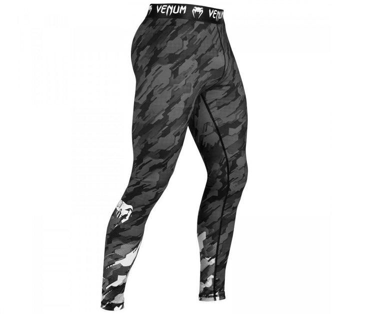 Venum Spats Compression Tecmo Grey/White