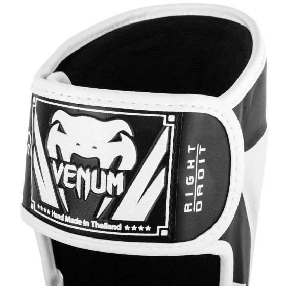 Venum Shin guards Elite Black/white