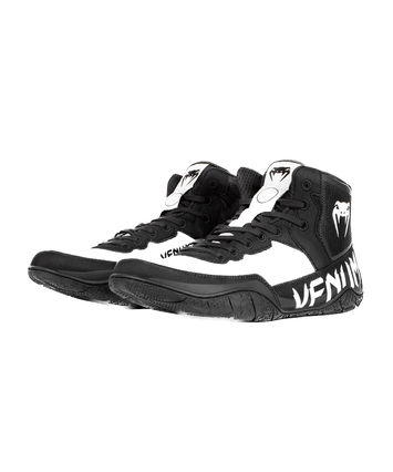 Venum Wrestling Shoes Elite Black/White