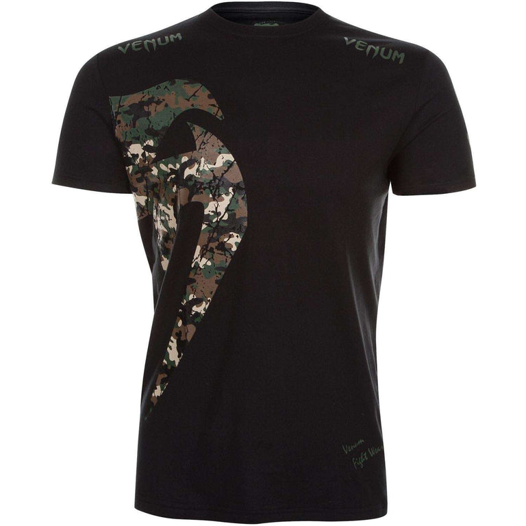 Venum T-Shirt Giant Black/Forest Camo