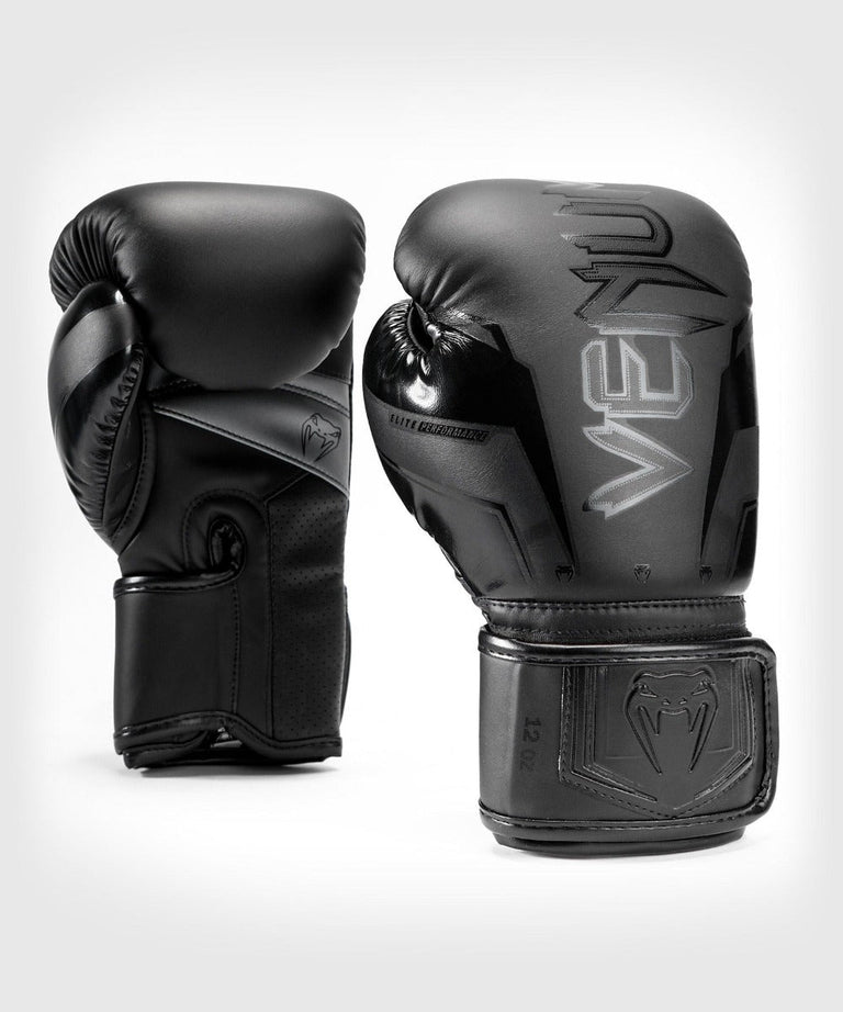Venum Kickboxing Set Elite Evo Black/Black