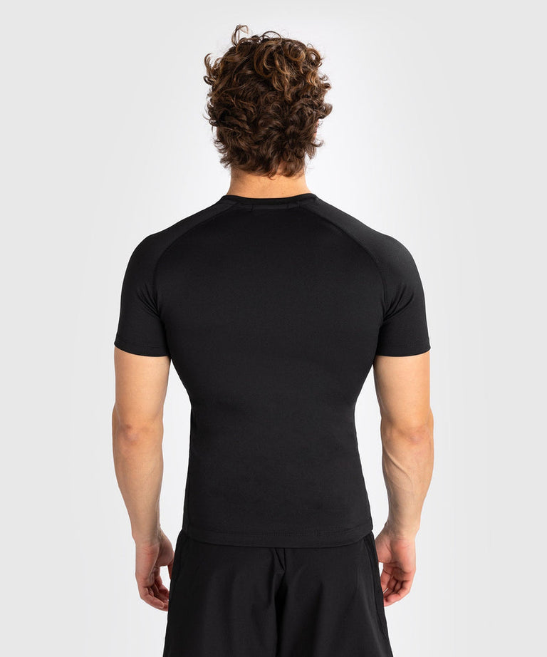 Venum Rashguard Contender Short Sleeve Black/White