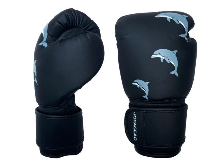 Joya Gear Boxing Gloves Dolphin Black/Grey