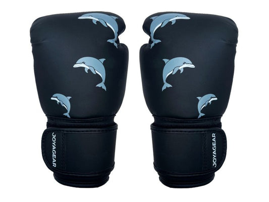 Joya Gear Boxing Gloves Dolphin Black/Grey