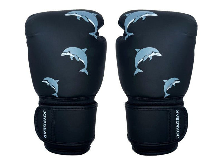Joya Gear Boxing Gloves Dolphin Black/Grey