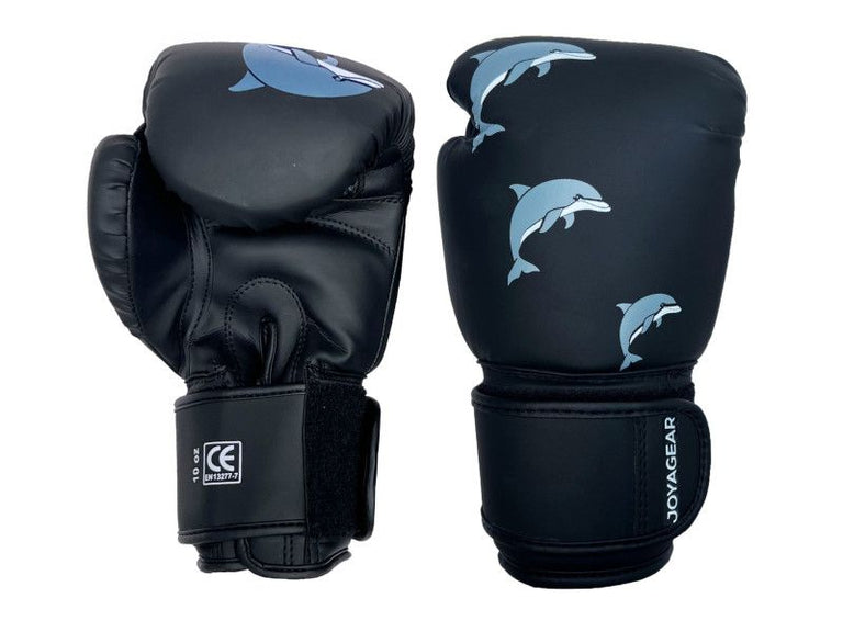Joya Gear Boxing Gloves Dolphin Black/Grey