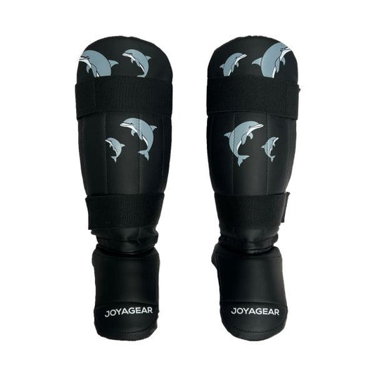 Joya Gear Shin Guards Dolphin Black/Grey