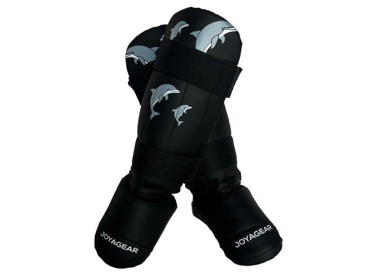 Joya Gear Shin Guards Dolphin Black/Grey