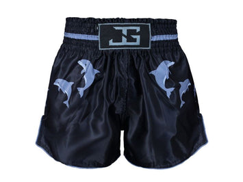 Joya Gear Kickboxing Shorts Dolphin Black/Grey