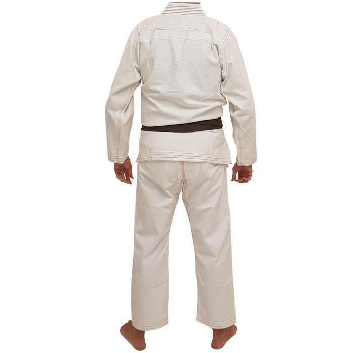 BJJ JIU JITSU Gi PRO SHIELD WHITE BOOSTER