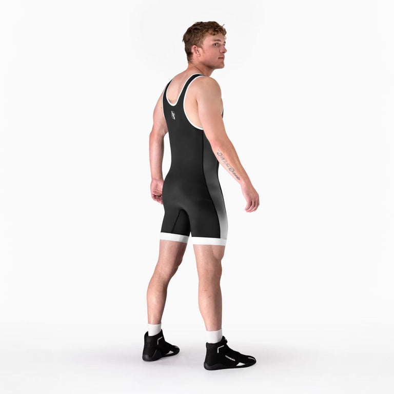 Hayabusa Men's Surge Wrestling Singlet Black