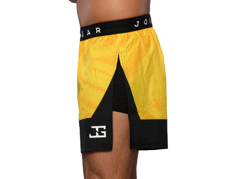 Joya Gear Fightshort High Split Elite Yellow